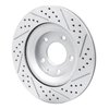 830-80044L Geoperformance Drilled/Slotted Brake Rotor, 2004-2011 Ford/Lincoln/Mercury/Mazda, Position: Rear Left - image 4