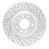 830-80045R Geoperformance Drilled/Slotted Brake Rotor, 2006-2007 Ford/Lincoln/Mercury/Mazda, Position: Front Right - image 1