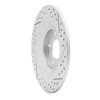 830-80046L Geoperformance Drilled/Slotted Brake Rotor, 2006-2007 Ford/Lincoln/Mercury/Mazda, Position: Rear Left - image 4