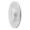 830-80048R Geoperformance Drilled/Slotted Brake Rotor, 2007-2013 Ford/Lincoln/Mercury/Mazda, Position: Front Right - image 2