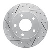 830-80049L Geoperformance Drilled/Slotted Brake Rotor, 2014-2016 Ford/Lincoln/Mercury/Mazda, Position: Rear Left - image 1