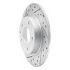 830-80049L Geoperformance Drilled/Slotted Brake Rotor, 2014-2016 Ford/Lincoln/Mercury/Mazda, Position: Rear Left - image 2