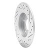 830-80049L Geoperformance Drilled/Slotted Brake Rotor, 2014-2016 Ford/Lincoln/Mercury/Mazda, Position: Rear Left - image 4