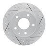 830-80049R Geoperformance Drilled/Slotted Brake Rotor, 2014-2016 Ford/Lincoln/Mercury/Mazda, Position: Rear Right - image 1