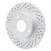 830-80051L Geoperformance Drilled/Slotted Brake Rotor, 2014-2021 Ford/Lincoln/Mercury/Mazda, Position: Rear Left - image 2