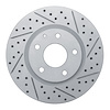 830-80052R Geoperformance Drilled/Slotted Brake Rotor, Fits Select Ford/Lincoln/Mercury/Mazda, Position: Front Right - image 1