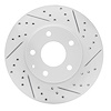 830-80053R Geoperformance Drilled/Slotted Brake Rotor, Fits Select Ford/Lincoln/Mercury/Mazda, Position: Front Right - image 1