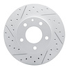 830-80062L Geoperformance Drilled/Slotted Brake Rotor, 1995-2006 Ford/Lincoln/Mercury/Mazda, Position: Front Left - image 1