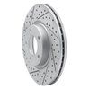 830-80065L Geoperformance Drilled/Slotted Brake Rotor, 2004-2015 Ford/Lincoln/Mercury/Mazda, Position: Front Left - image 2