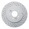 830-80068R Geoperformance Drilled/Slotted Brake Rotor, 2007-2015 Ford/Lincoln/Mercury/Mazda, Position: Rear Right - image 1