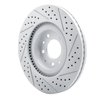 830-80069L Geoperformance Drilled/Slotted Brake Rotor, 2007-2015 Ford/Lincoln/Mercury/Mazda, Position: Front Left - image 4
