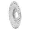 830-80070L Geoperformance Drilled/Slotted Brake Rotor, 2013-2018 Ford/Lincoln/Mercury/Mazda, Position: Rear Left - image 2