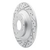 830-80070L Geoperformance Drilled/Slotted Brake Rotor, 2013-2018 Ford/Lincoln/Mercury/Mazda, Position: Rear Left - image 3