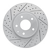 830-80071L Geoperformance Drilled/Slotted Brake Rotor, 2013-2015 Ford/Lincoln/Mercury/Mazda, Position: Front Left - image 1