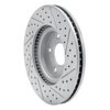 830-80071L Geoperformance Drilled/Slotted Brake Rotor, 2013-2015 Ford/Lincoln/Mercury/Mazda, Position: Front Left - image 4