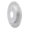 830-80072L Geoperformance Drilled/Slotted Brake Rotor, Fits Select Multiple Makes/Models, Position: Rear Left - image 2
