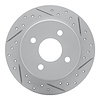 830-80072R Geoperformance Drilled/Slotted Brake Rotor, Fits Select Multiple Makes/Models, Position: Rear Right - image 1