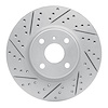 830-80073L Geoperformance Drilled/Slotted Brake Rotor, Fits Select Multiple Makes/Models, Position: Front Left - image 1