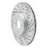 830-80073R Geoperformance Drilled/Slotted Brake Rotor, Fits Select Multiple Makes/Models, Position: Front Right - image 2
