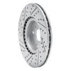 830-80073R Geoperformance Drilled/Slotted Brake Rotor, Fits Select Multiple Makes/Models, Position: Front Right - image 4