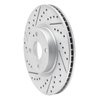 830-80074L Geoperformance Drilled/Slotted Brake Rotor, Fits Select Multiple Makes/Models, Position: Front Left - image 2