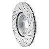 830-80074L Geoperformance Drilled/Slotted Brake Rotor, Fits Select Multiple Makes/Models, Position: Front Left - image 4