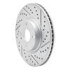 830-80074R Geoperformance Drilled/Slotted Brake Rotor, Fits Select Multiple Makes/Models, Position: Front Right - image 2