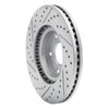830-80080R Geoperformance Drilled/Slotted Brake Rotor, 2016-2019 Ford/Lincoln/Mercury/Mazda, Position: Front Right - image 4