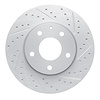 830-80082R Geoperformance Drilled/Slotted Brake Rotor, Fits Select Ford/Lincoln/Mercury/Mazda, Position: Front Right - image 1