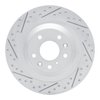 830-80085L Geoperformance Drilled/Slotted Brake Rotor, Fits Select Ford/Lincoln/Mercury/Mazda, Position: Rear Left - image 1