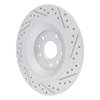 830-80085L Geoperformance Drilled/Slotted Brake Rotor, Fits Select Ford/Lincoln/Mercury/Mazda, Position: Rear Left - image 4