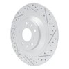 830-80085R Geoperformance Drilled/Slotted Brake Rotor, Fits Select Ford/Lincoln/Mercury/Mazda, Position: Rear Right - image 2