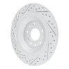 830-80085R Geoperformance Drilled/Slotted Brake Rotor, Fits Select Ford/Lincoln/Mercury/Mazda, Position: Rear Right - image 4