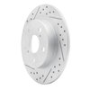 830-91000L Geoperformance Drilled/Slotted Brake Rotor, 2011-2016 Lexus/Toyota/Scion, Position: Rear Left - image 2