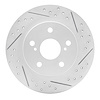 830-91000R Geoperformance Drilled/Slotted Brake Rotor, 2011-2016 Lexus/Toyota/Scion, Position: Rear Right - image 1
