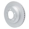 900-02133 GEOMET Hi-Carbon Alloy Brake Rotor [Coated], 2019-2021 Porsche, Position: Rear - image 2