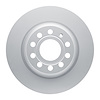 900-74055 GEOMET Hi-Carbon Alloy Brake Rotor [Coated], 2005-2018 Audi/Volkswagen, Position: Rear - image 1