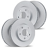 9004-02028 GEOMET Brake Rotors, 2013-2019 Porsche, Position: Front and Rear - image 1