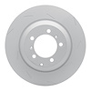 910-02138D GEOMET Slotted Hi-Carbon Alloy Brake Rotor [Coated], 2018-2021 Porsche, Position: Rear Left - image 1