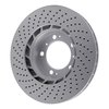 920-02033D GEOMET Drilled Hi-Carbon Alloy Brake Rotor [Coated], 1998-2012 Porsche, Position: Right Front - image 4