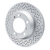 920-02039 GEOMET Drilled Hi-Carbon Alloy Brake Rotor [Coated], 2000-2008 Porsche, Position: Rear - image 2