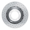 920-02058DA GEOMET Drilled Hi-Carbon Alloy Brake Rotor [Coated], 2010-2011 Porsche, Position: Right Front - image 1