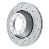 920-02061DA GEOMET Drilled Hi-Carbon Alloy Brake Rotor [Coated], 2010-2011 Porsche, Position: Rear Left - image 2