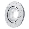 920-02061DA GEOMET Drilled Hi-Carbon Alloy Brake Rotor [Coated], 2010-2011 Porsche, Position: Rear Left - image 4