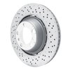 920-02080DA GEOMET Drilled Hi-Carbon Alloy Brake Rotor [Coated], 2013-2019 Porsche, Position: Rear Right - image 2
