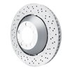 920-02083DA GEOMET Drilled Hi-Carbon Alloy Brake Rotor [Coated], 2013-2019 Porsche, Position: Right Front - image 2