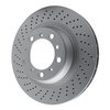 920-02110D GEOMET Drilled Hi-Carbon Alloy Brake Rotor [Coated], Fits Select Porsche, Position: Rear Left - image 2