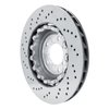 920-31079DA GEOMET Drilled Hi-Carbon Alloy Brake Rotor [Coated], 2006-2008 BMW, Position: Right Front - image 4