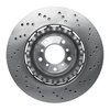 920-31087DA GEOMET Drilled Hi-Carbon Alloy Brake Rotor [Coated], 2008-2013 BMW, Position: Left Front - image 2