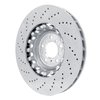 920-31115DA GEOMET Drilled Hi-Carbon Alloy Brake Rotor [Coated], 2012-2019 BMW, Position: Left Front - image 4